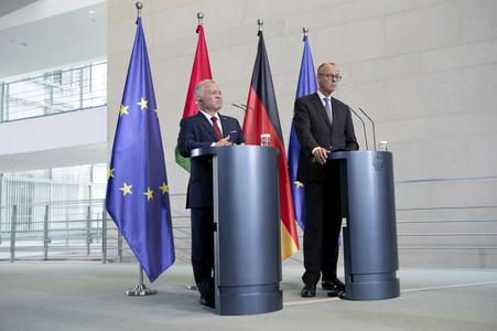 Empfang des Königs von Jordanien in Berlin