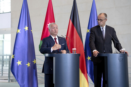 Empfang des Königs von Jordanien in Berlin