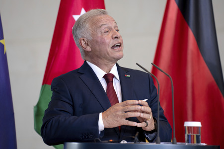Empfang des Königs von Jordanien in Berlin