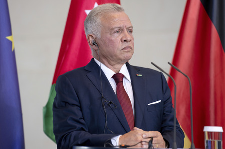 Empfang des Königs von Jordanien in Berlin