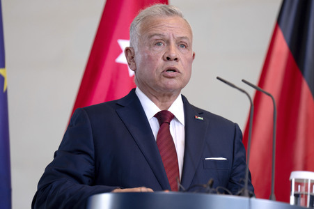 Empfang des Königs von Jordanien in Berlin