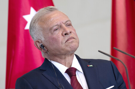 Empfang des Königs von Jordanien in Berlin