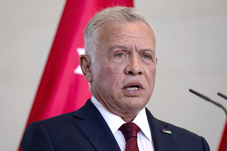 Empfang des Königs von Jordanien in Berlin