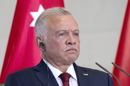 Empfang des Königs von Jordanien in Berlin