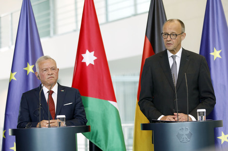 Empfang des Königs von Jordanien in Berlin