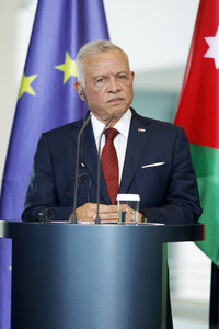 Empfang des Königs von Jordanien in Berlin