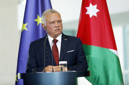 Empfang des Königs von Jordanien in Berlin