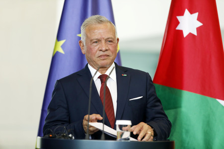 Empfang des Königs von Jordanien in Berlin