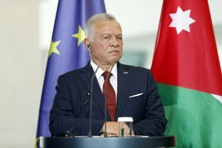 Empfang des Königs von Jordanien in Berlin