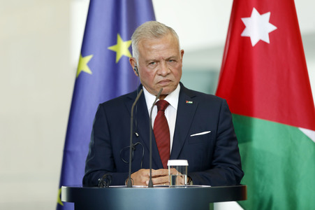 Empfang des Königs von Jordanien in Berlin