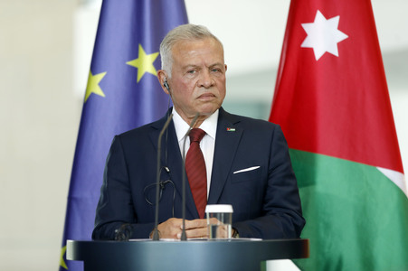 Empfang des Königs von Jordanien in Berlin