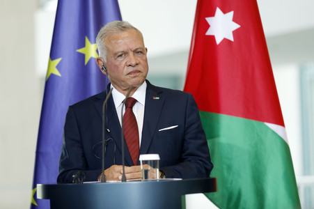 Empfang des Königs von Jordanien in Berlin