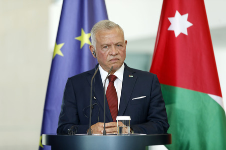 Empfang des Königs von Jordanien in Berlin