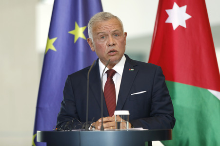 Empfang des Königs von Jordanien in Berlin