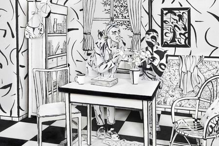 Black & White Bodypainting