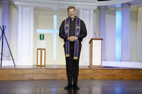 Theaterprobe 'Kalter weißer Mann' in Hamburg