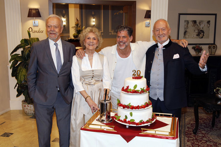 Pressetag 20 Jahre 'Sturm der Liebe' in Grünwald