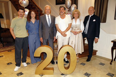 Pressetag 20 Jahre 'Sturm der Liebe' in Grünwald