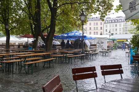 Starkregen in München