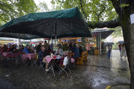 Starkregen in München