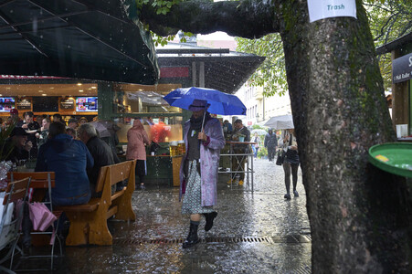 Starkregen in München