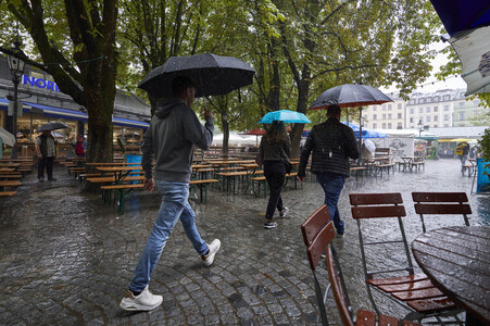 Starkregen in München