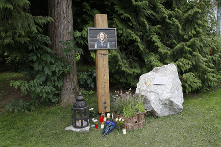 Gedenken an Laura Dahlmeier in Garmisch-Partenkirchen