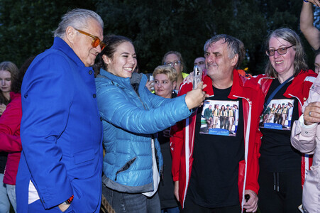Seirenpremiere 'Hubert ohne Staller' in Starnberg