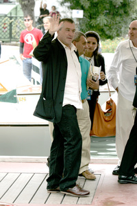 Ankunft vom 'Große Haie - Kleine Fische' Cast am Hotel Excelsior, Internationale Filmfestspiele von Venedig 2004