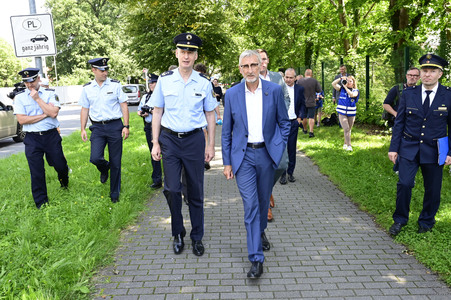 Pressetermin mit Armin Schuster in Görlitz