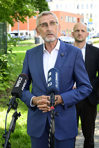 Pressetermin mit Armin Schuster in Görlitz