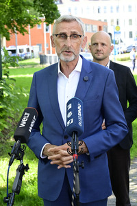 Pressetermin mit Armin Schuster in Görlitz