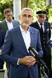 Pressetermin mit Armin Schuster in Görlitz