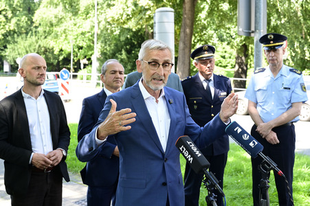 Pressetermin mit Armin Schuster in Görlitz