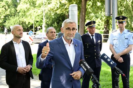 Pressetermin mit Armin Schuster in Görlitz