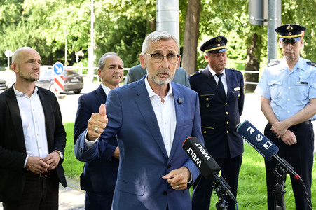 Pressetermin mit Armin Schuster in Görlitz