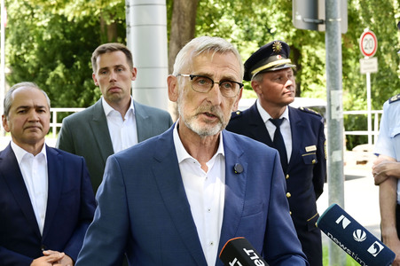 Pressetermin mit Armin Schuster in Görlitz