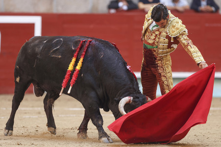 Stierkampf in Pontevedra