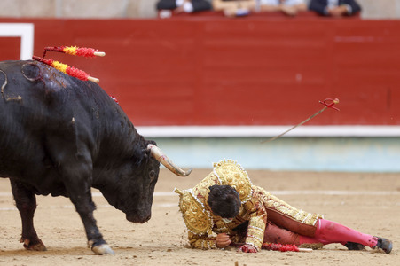 Stierkampf in Pontevedra