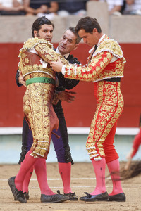 Stierkampf in Pontevedra