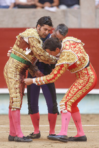 Stierkampf in Pontevedra