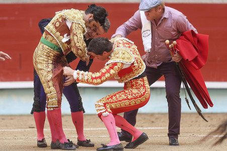 Stierkampf in Pontevedra