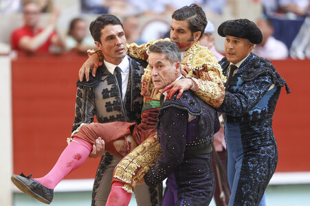 Stierkampf in Pontevedra