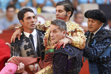 Stierkampf in Pontevedra