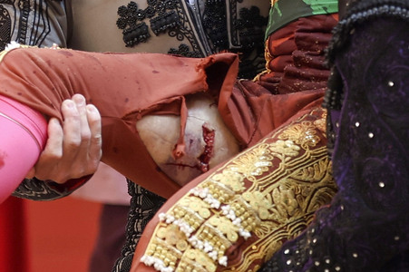 Stierkampf in Pontevedra