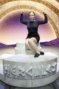 Jasna Fritzi Bauer beim Musical 'Hercules' in Hamburg