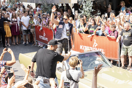 Fan-Empfang mit Andreas Gabalier in Kitzbühel