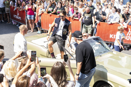 Fan-Empfang mit Andreas Gabalier in Kitzbühel