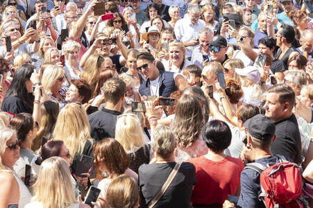 Fan-Empfang mit Andreas Gabalier in Kitzbühel
