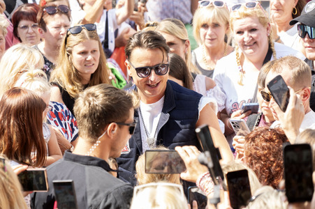 Fan-Empfang mit Andreas Gabalier in Kitzbühel